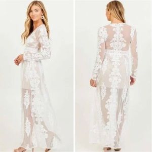 Altar’d State floral lace dress
